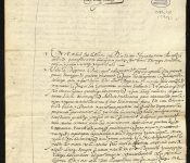 Carta de Diego de Agúndez desde México a Francisco de Mariaca en Sevilla